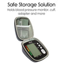 Vive Health Blood Pressure Monitor Case with Shockproof EVA Shell and Velvet Interior