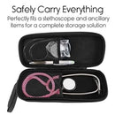 Vive Health EVA Stethoscope Case with Cushioned Interior and Wrist Strap for Portability