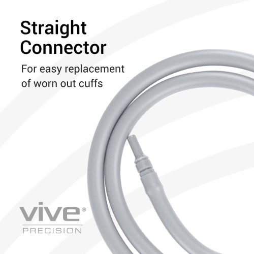 Vive Health Blood Pressure Monitor Replacement Cuff, Medium, Gray