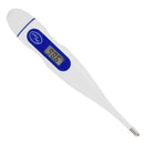 Vive Health Digital Thermometer, One-Touch Oral, Rectal, Axillary Use with Storage Case