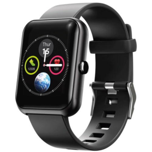 Vive Health Fitness Tracker W/App,  Magnetic Usb, Activity/Heart Monitoring, Black Wristband