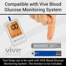 Portable Glucose Monitor – Compact with memory recall and adjustable lancing. Easy testing on the go, Moovkart.
