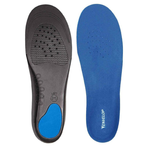 Vive Health Full-Length Orthotic Insole, Trimmable,Deep Heel, M: 3.5 - 5, W: 4.5 - 6