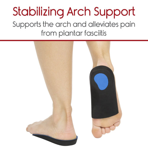 Vive Health Envelop 3/4 Length Orthotic Insole, X-Large