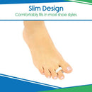Vive Health Hammer Toe Splint, Soft Silicone Gel Cushion, Toe Straightener with Single Loop, 2 Pack