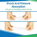 Vive Health Bunion Protector with Toe Spacer, Reusable Gel Cushions and Pain Relief for Hallux Valgus, 2 Pack