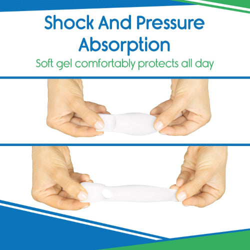 Vive Health Bunion Protector, Toe Spacer, Reusable Silicone, 2 Pc