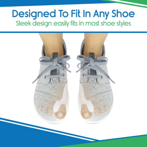 Vive Health Bunion Protector, Toe Spacer, Reusable Silicone, 2 Pc