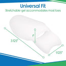 Vive Health Bunion Protector with Toe Spacer, Reusable Gel Cushions and Pain Relief for Hallux Valgus, 2 Pack