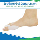 Vive Health Bunion Protector with Toe Spacer, Reusable Gel Cushions and Pain Relief for Hallux Valgus, 2 Pack