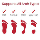 Vive Health Non-Binding Crew Socks, Diabetic Comfort, 6 Pairs, Black