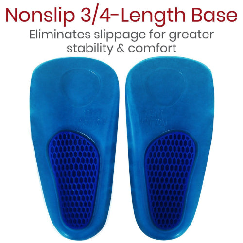 Vive Health 3/4 Length Gel Insoles For Women