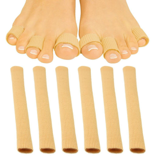 Vive Health Toe Sleeves with Assorted Widths, 6 Tubes