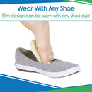 Vive Health Double Toe Splint, with Adjustable Loops, Foam Layers, 1 Pair