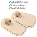 Vive Health Hammer Toe Splint with Adjustable Loop and Cushioned Pad, Pair for Pain Relief
