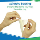 Vive Health Felt Arch Pads with Removable Layers, Trimmable, 12-Pack, One Size for Foot Pain Reief