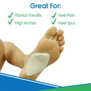 Vive Health Felt Arch Pads with Removable Layers, Trimmable, 12-Pack, One Size for Foot Pain Reief