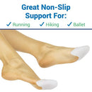 Vive Health Toe Pouches, Perforated Silicone Gel, Reusable Protectors for Pressure Relief, 2 Pairs