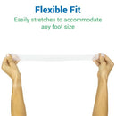 Vive Health Toe Pouches, Perforated Silicone Gel, Reusable Protectors for Pressure Relief, 2 Pairs