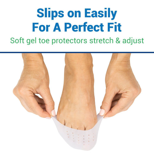 Vive Health Reusable Toe Pouches – Cushioning & Pain Relief