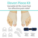 Vive Health Bunion Relief Kit with Gel Pads, Sleeves, Guards and Toe Spacers