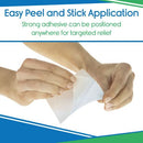 Vive Health Moleskin Pads, Self-Adhesive Squares and Trimmable Design, 8 Pack, 4.6 x 3.4 Inches