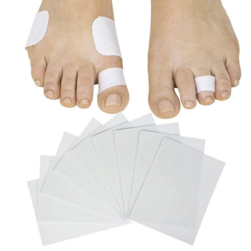 Vive Health Moleskin Pads, Self-Adhesive, Trimmable 4.5" X 3.4", 8Pc