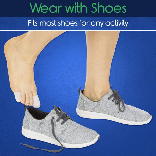Vive Health Individual Toe Caps, Medium, White