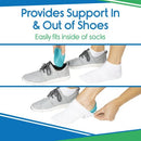 Vive Health Heel Cups with Shock Absorbing Cushioning and Heel Pain Relief, Pair, Small