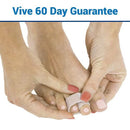 Vive Health Toe Wraps with Soft Fabric and Foam for Broken, Hammer Toe Relief, Pack of 4