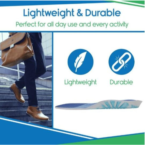Vive Health Memory Foam Insoles, Large, 1 Pair