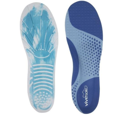 Vive Health Memory Foam Insoles, Medium, 1 Pair