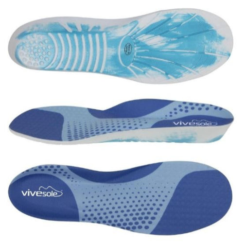 Vive Health Memory Foam Insoles, Small 1 Pair