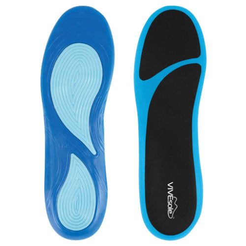 Vive Health Arch Support Gel Insoles, Large/X-Large