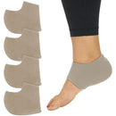 Vive Health Fabric Gel Heel Protectors, Beige
