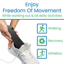 Vive Health Carbon Fiber Insoles for Pain Relief and Foot Support