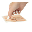Vive Health U-Shaped Felt Callus Pads, Cushioned Foot Protection for Pain Relief, Brown/Beige