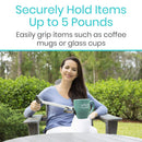 Vive Health Suction Cup Reacher Grabber for Seniors with Lightweight Aluminum Build, Pack of 2