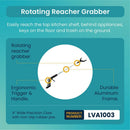 Vive Health Reacher Grabber Tool, 32 Inch Rotating Claw for Mobility and Daily Assistance