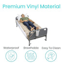 Vive Health Alternating Pressure Pad, Inflatable Mattress System for Bedsore Prevention