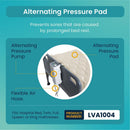 Vive Health Alternating Pressure Pad, Inflatable Mattress System for Bedsore Prevention