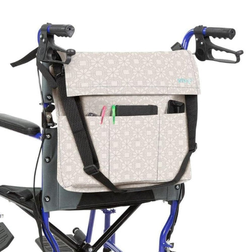 Vive Health Wheelchair Storage Bag with Adjustable Straps for Secure Fit