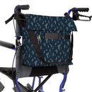 Vive Health Wheelchair Storage Bag with adjustable straps for a secure fit, spacious design, and durable construction, Moovkart