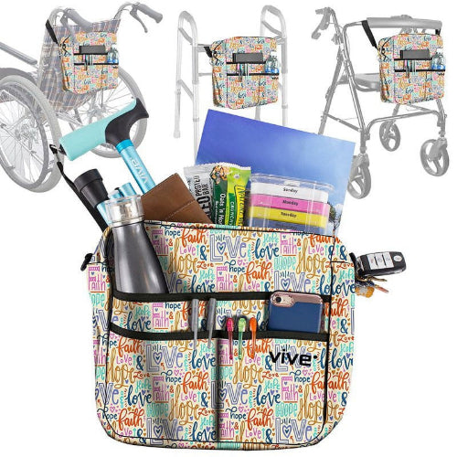Vive Health Wheelchair Bag, Faith