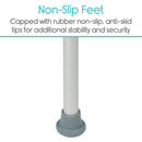 Vive Health Shower Chair, 15.75 Inch Seat for Bath Safety with Adjustable Legs and Back Support