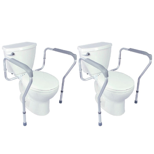 Vive Health Toilet Safety Rail, Pack of 2