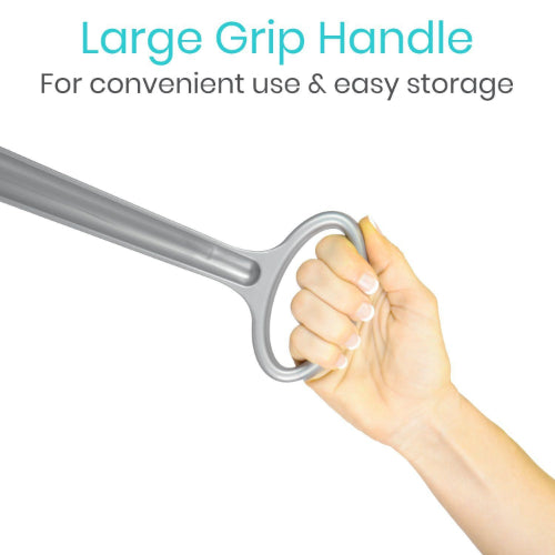 Vive Health Shoe Horn, Large Oval Grip, 24 Inches