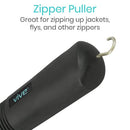 Vive Health Button Hook With Zipper Pull, Wire Loop, Nonslip Handle