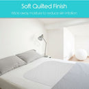 Vive Health Reusable Incontinence Pad, Washable Bed Protector, 34 x 36 Inches, Pack of 2