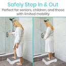 Vive Health Non-Slip Bath Step for stability and safety, designed for seniors with mobility challenges, Moovkart